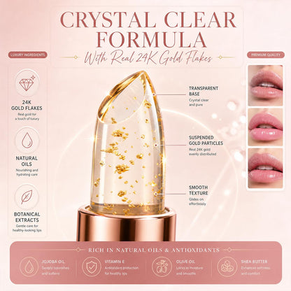 Kivora Lipstick for Mature Lips（2 Pack）,Latest Rose Gold Kivora Lipstick, PH Lipsticks Color Changing, Long Lasting Moisturizing Tinted Lip Balm