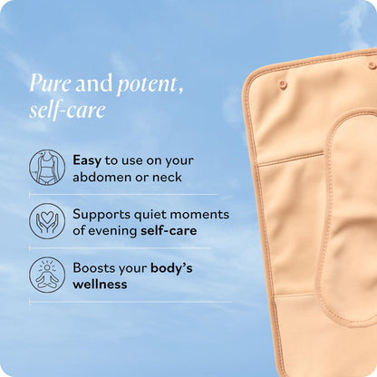 Sky Organics Organic Castor Oil Pack Wrap Set 16oz , Reusable Wraps