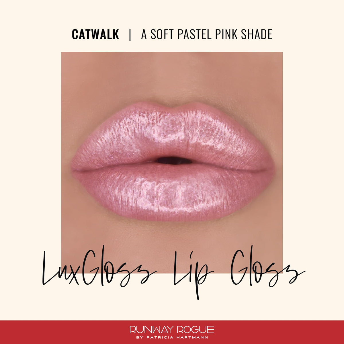 Runway Rogue Hydrating Shimmer Lip Gloss, Anti-Aging, 'Catwalk'