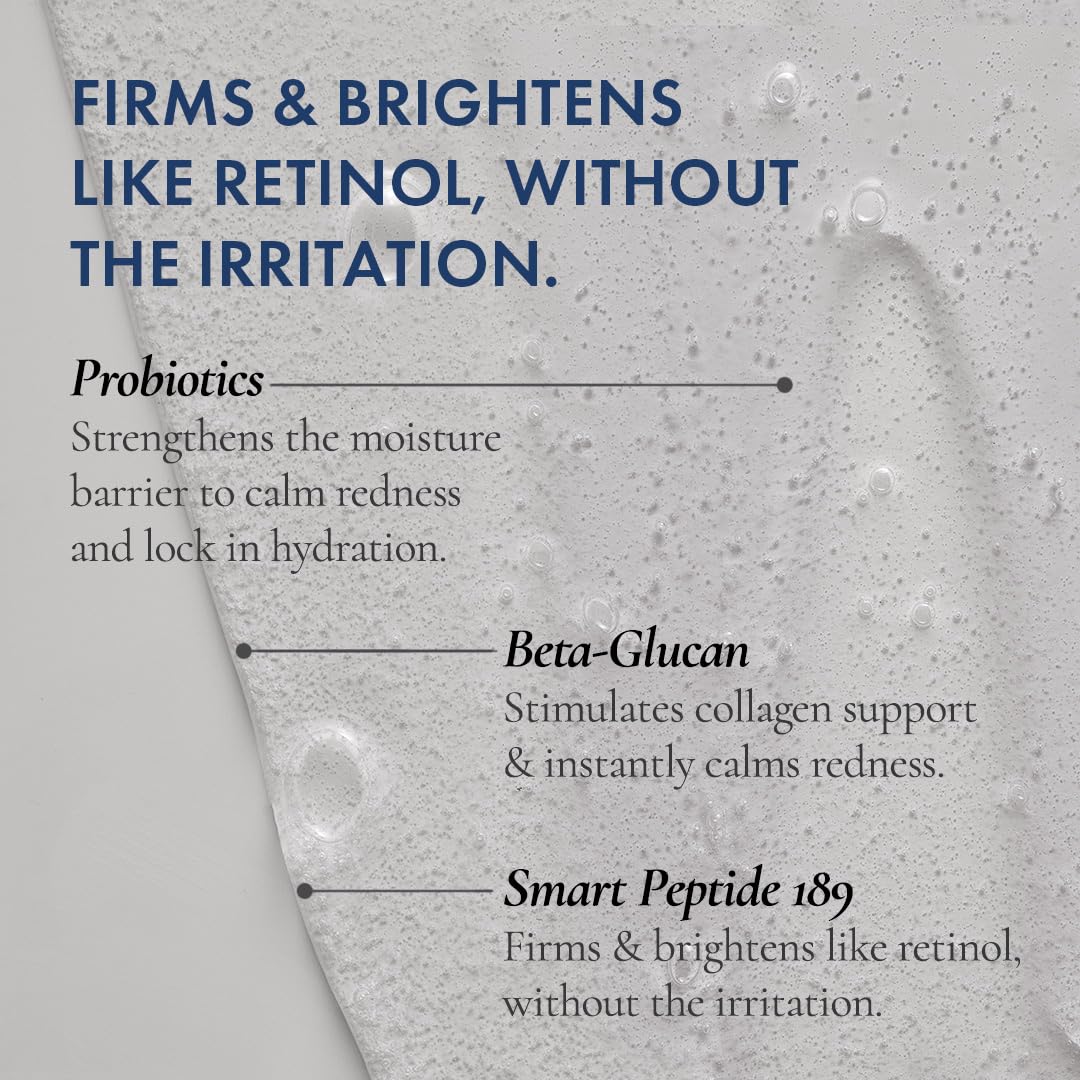 Glowbiotics Probiotic Revitalizing Cleanser - Anti-Aging Face Wash with Peptides - 5 oz - Hydrating Gel for Hormonal, Dry & Mature Skin