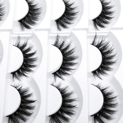 Eliace False Eyelashes 15 Pairs Cat Eye-Lashes 3D Mink Lashes