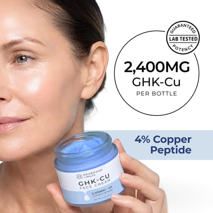 Neurogan GHK-Cu Copper Peptide Face Cream (2400 mg)