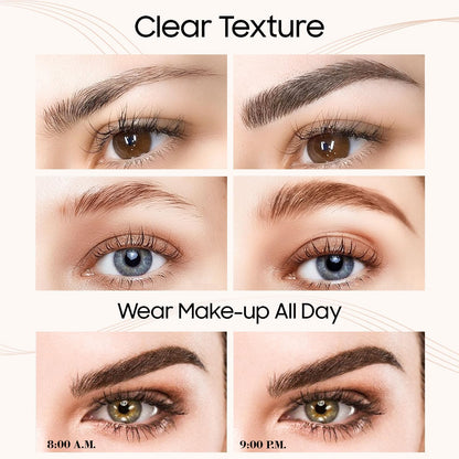 Eyebrow Pen Eye Brow Pencil 4D Microblading Waterproof Dark Brown