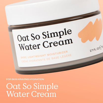 KraveBeauty Oat So Simple Water Cream for Dry, Sensitive Skin, 80 mL