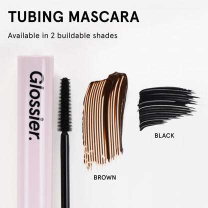 Glossier Lash Slick Tubing Mascara, Lengthening & Lifting, Natural Brown