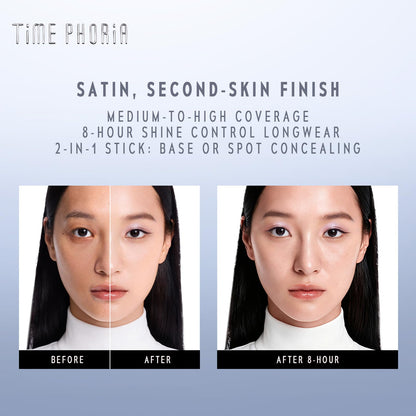 TIMEPHORIA Timeless FixionI Skin Tint Stick Foundation Satin Finish 02BIRCH