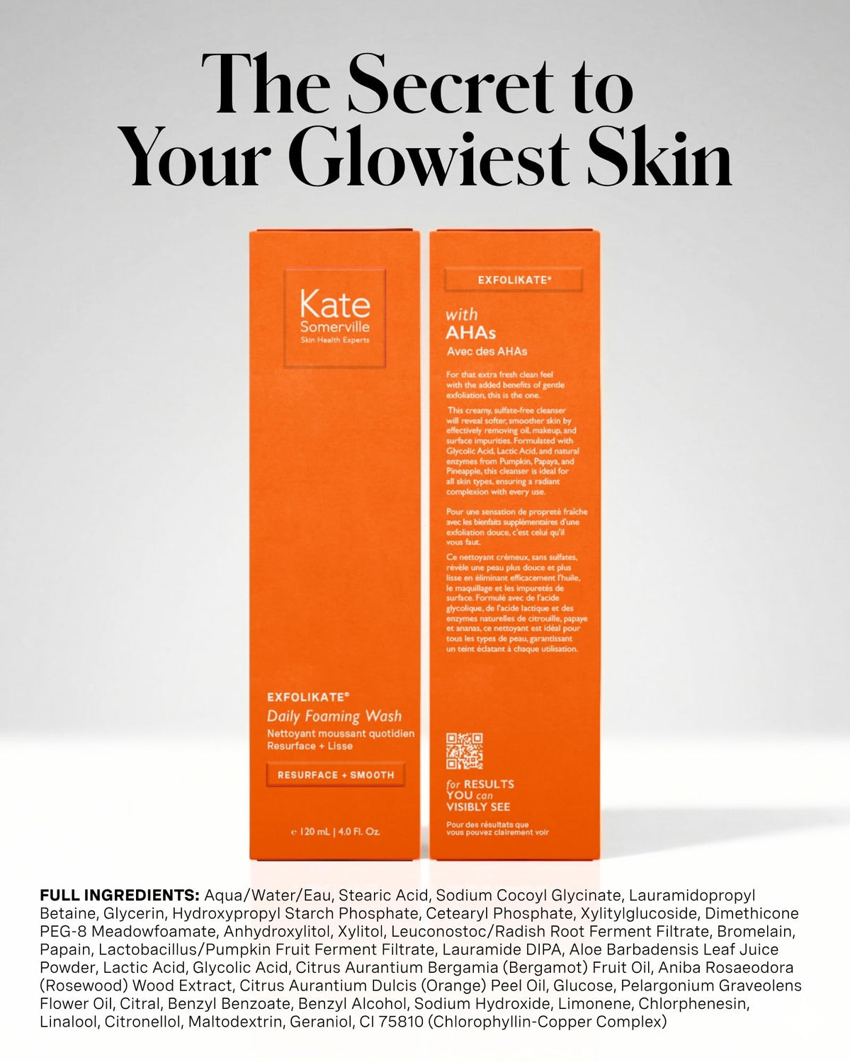 Kate Somerville ExfoliKate Cleanser, 4 Fl Oz