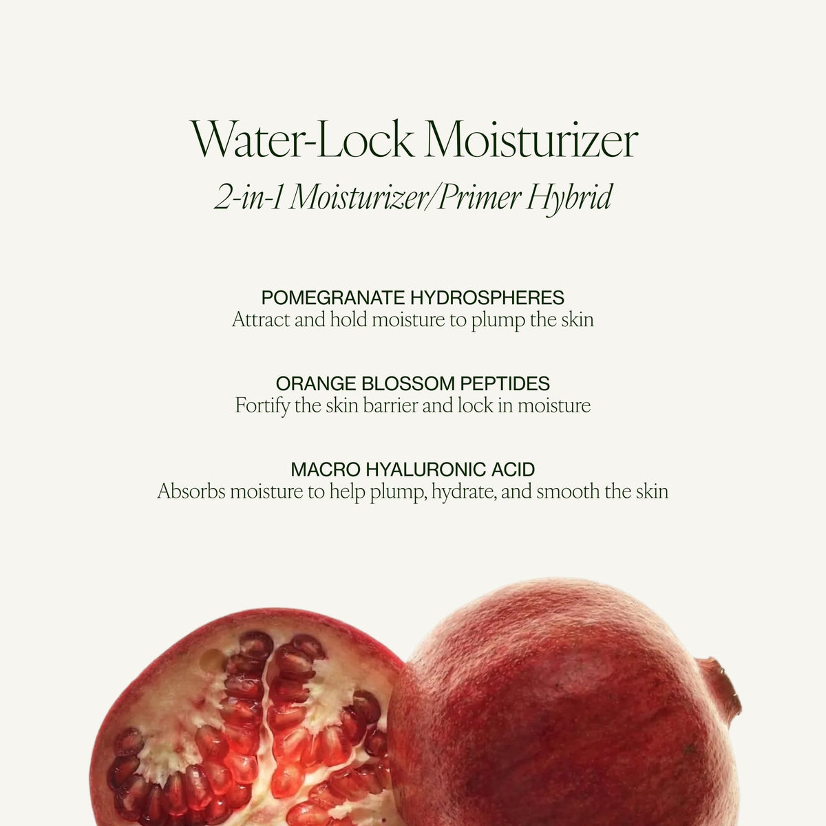 Tata Harper Water-Lock Moisturizer | Gel-Cream with Hyaluronic Acid | Hydrates, Plumps & Smooths | Clinically Proven Natural Skincare for Dryness, Uneven Texture, Lack of Radiance | For All Skin Types