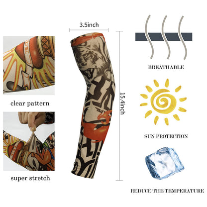 YARIEW Temporary Tattoo Sleeves for Men Arm Sleeves for Men