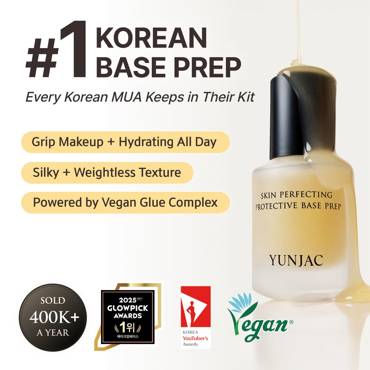 YUNJAC Skin Perfecting Base Prep Korean Primer 1.35oz