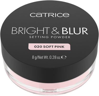 Catrice Bright & Blur Loose Setting Powder (020 | Soft Pink)
