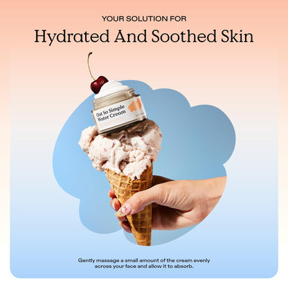 KraveBeauty Oat So Simple Water Cream for Dry, Sensitive Skin, 80 mL