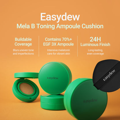 Easydew Mela B Toning Ampoule Cushion Foundation (#21 Beige)