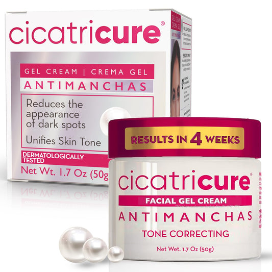 Cicatricure Antimanchas Gel Cream, Tranexamic Acid for Dark Spots, 1.7 oz