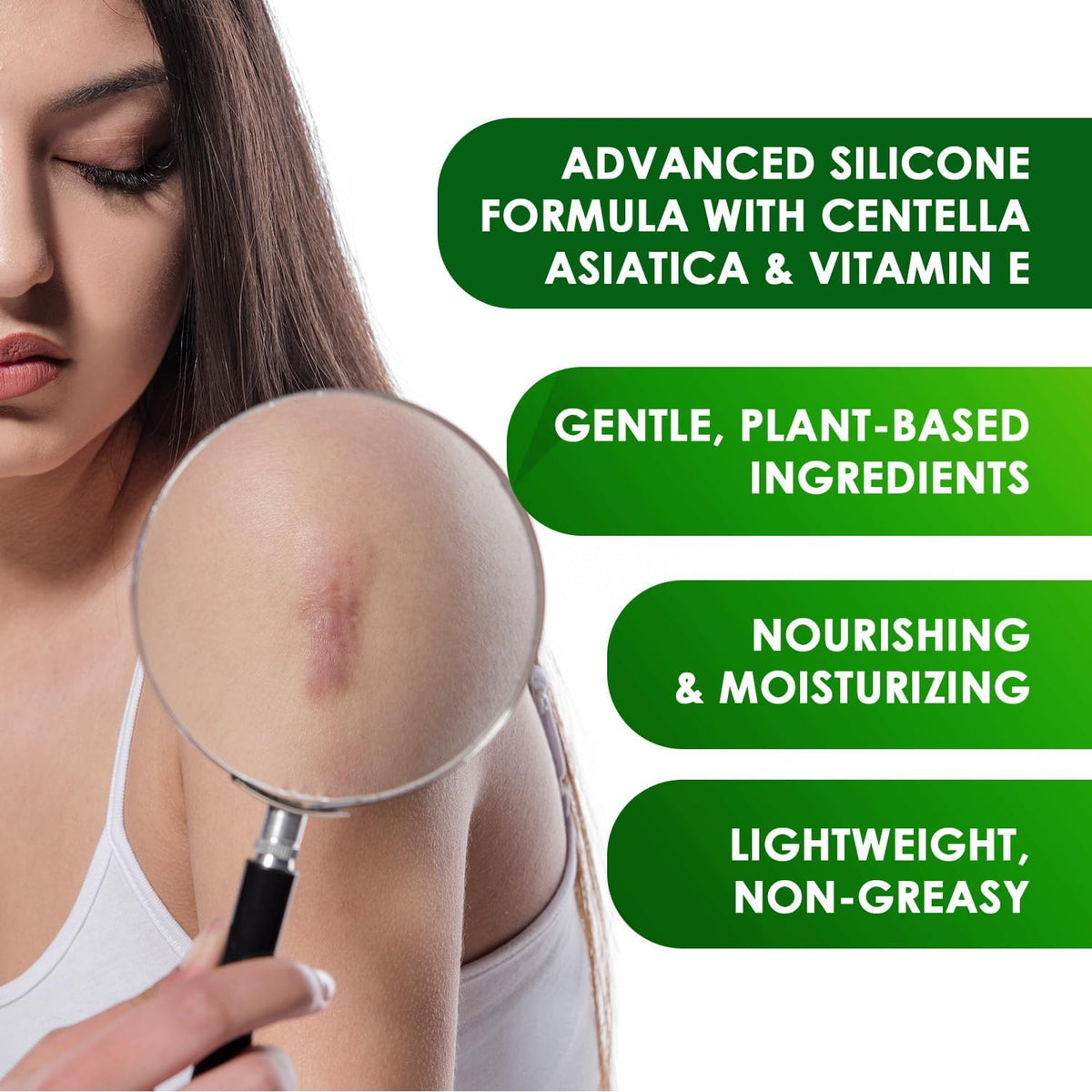 Tobcharm Advanced Keloid Bump Removal: Silicone Keloid Scar Removal Cream for Scars from Piercing, Surgical Marks, Acne, and Burns, Keloid Treatment for Ears, Face, and Body with Healing Formula 30g