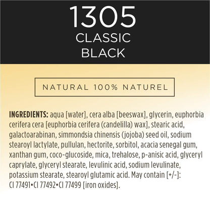 Burts Bees 100% Natural Nourishing Mascara, Classic Black - 0.4 Ounce (Pack of 2)