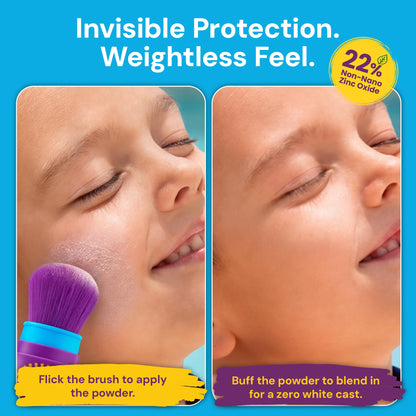 Brush on Block KIDS SPF 30 Brush On Mineral Powder Sunscreen