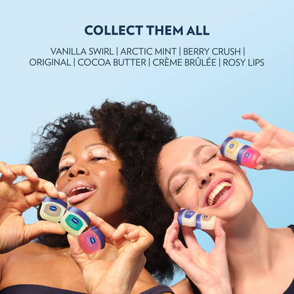 Vaseline Lip Therapy Original Lip Balm with Vitamin E, 6-Pack, 0.25 Oz Ea