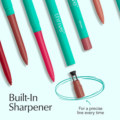 Thrive Causemetics Lip Filler Plumping Lip Liner, Plum Mauve Shade