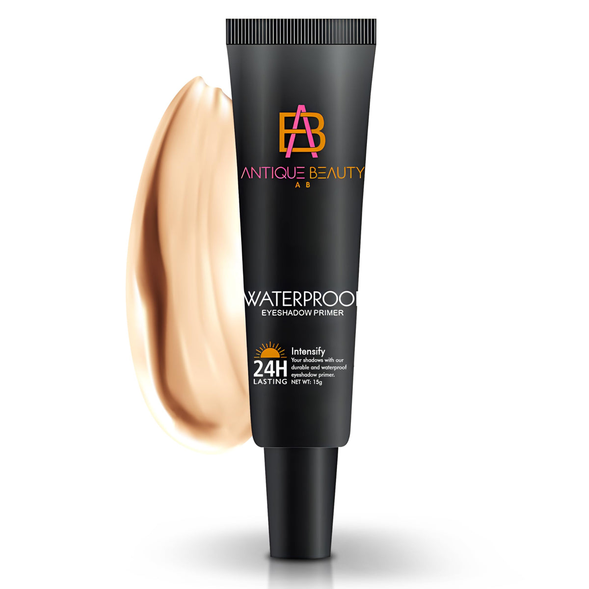 Waterproof Eyeshadow Primer for Oily Eyelids – 24H Long Lasting, Smudge-Proof Eye Primer Base for All Skin Tones – Antique Beauty (15 g)