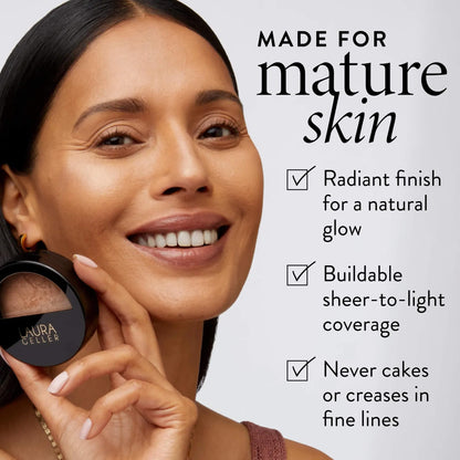 LAURA GELLER Baked Balance-N-Glow Illuminating Powder Foundation - Fair