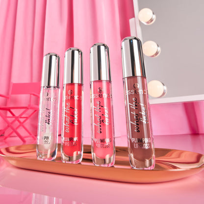 essence What The Fake! Plumping Lip Gloss, Transparent (100 | Sheer Genius)