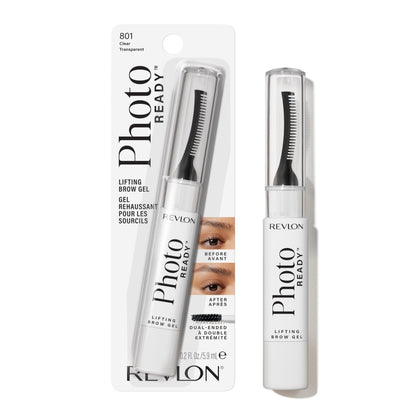 Revlon PhotoReady Lifting Brow Gel, 801 Clear, 0.23 fl oz