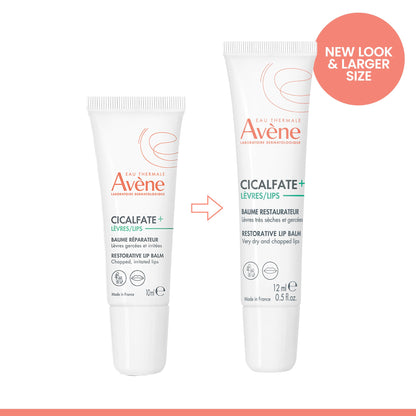 Avène Cicalfate+ Restorative Lip Balm, Soothes and Restores Dry, Chapped Lips. Protective Lip Balm for sensitive skin, Helps restore skin barrier, Fragrance-free