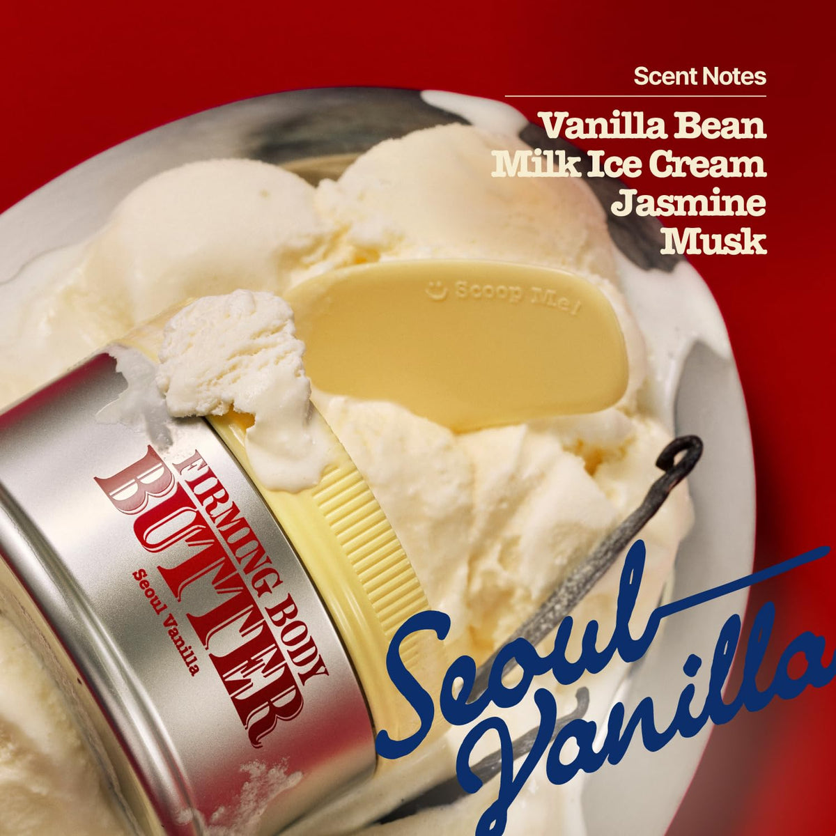 Knock Firming Body Butter, Deep Moisturizer, Gourmand Scent