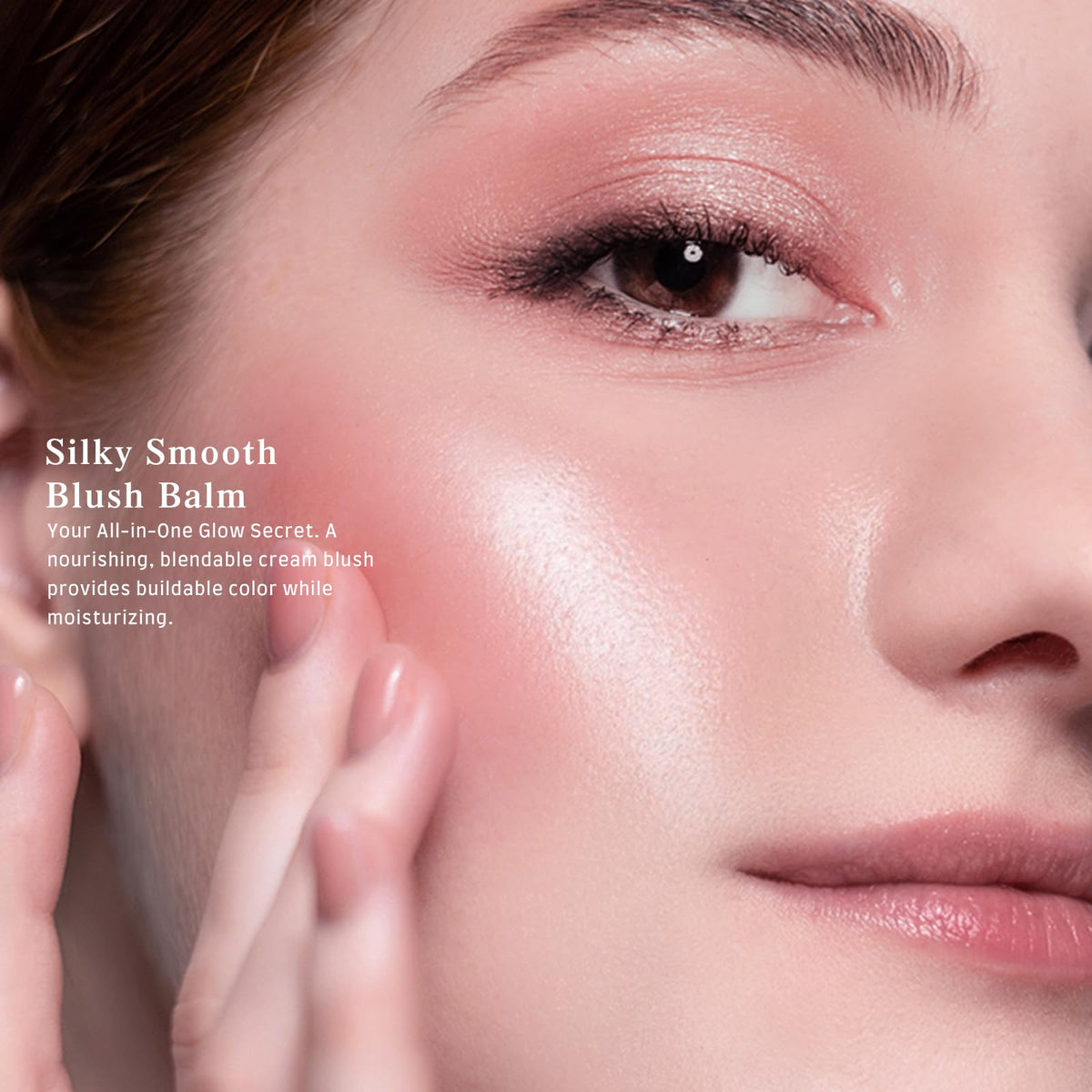 bayfree Multi Glow Balm, Cream Blush for Cheeks Lips & Eyes, Radiant Finish