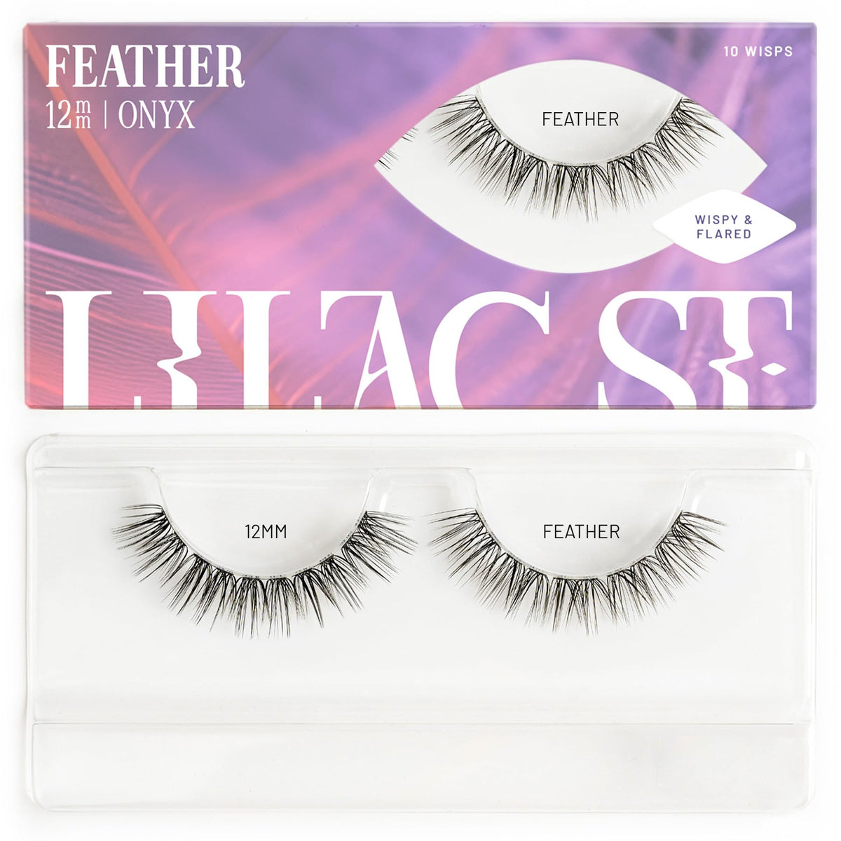 Lilac St Wispy Lash Clusters for DIY Lash Extensions, Feather, 12mm