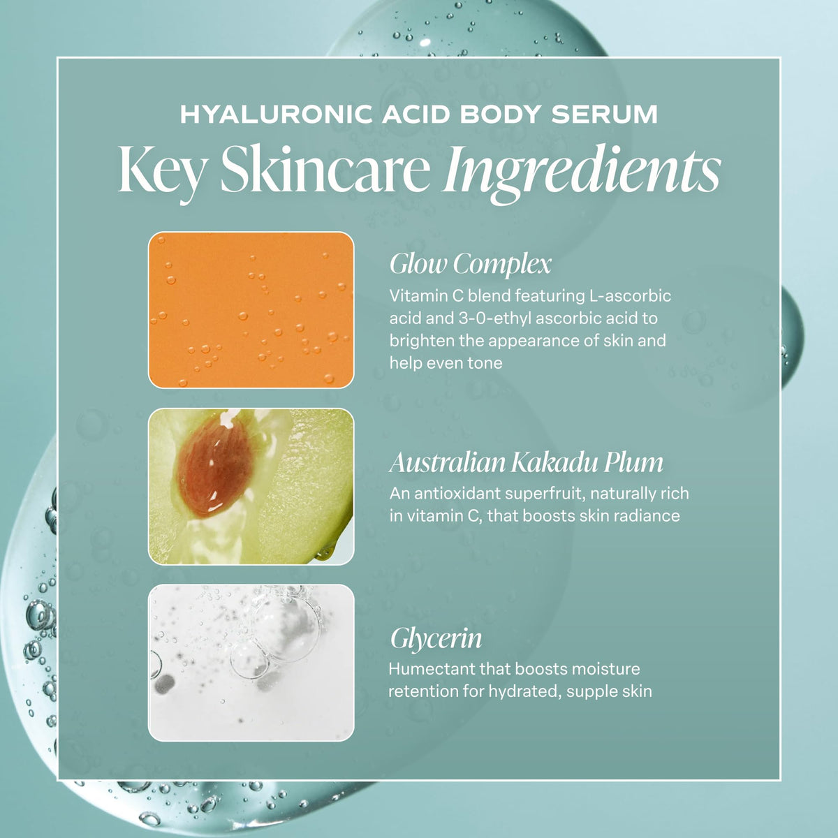 Saltair Vitamin C Body Serum | Glow Complex & Tone Corrector | 1 Count