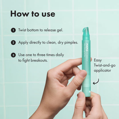 Hero Cosmetics Pimple Correct Acne Clearing Gel Pen, 0.34 Fl Oz