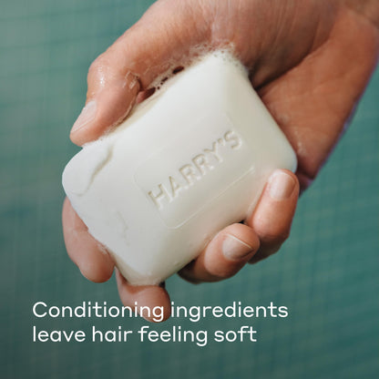 Harry's Bar Soap for Men - Stone Scent - 4 oz Body Soap Bars (2 Pack)
