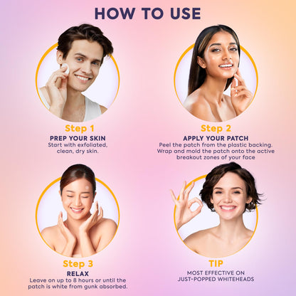 Livaclean 120 CT Pimple Patches for Face w/ Salicylic Acid, Tea Tree & Calendula Oil - Four Sizes Zit Dots Acne Patches for Face - Hydrocolloid Patch Pimple Patch Invisible - Acne Dots Zit Stickers
