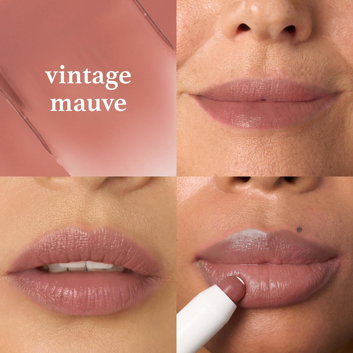 Julep It's Balm Creamy, Moisturizing Tinted Lip Balm, Vintage Mauve