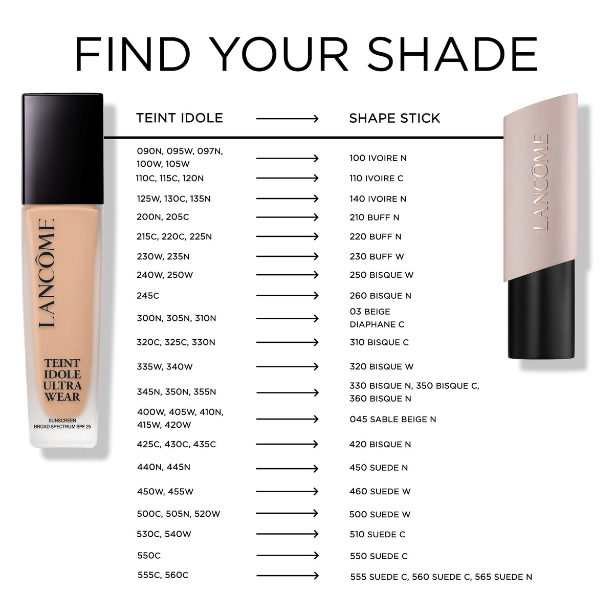 Lancôme Teint Idole Ultra Wear - Stick Foundation - 560 Suede Cool