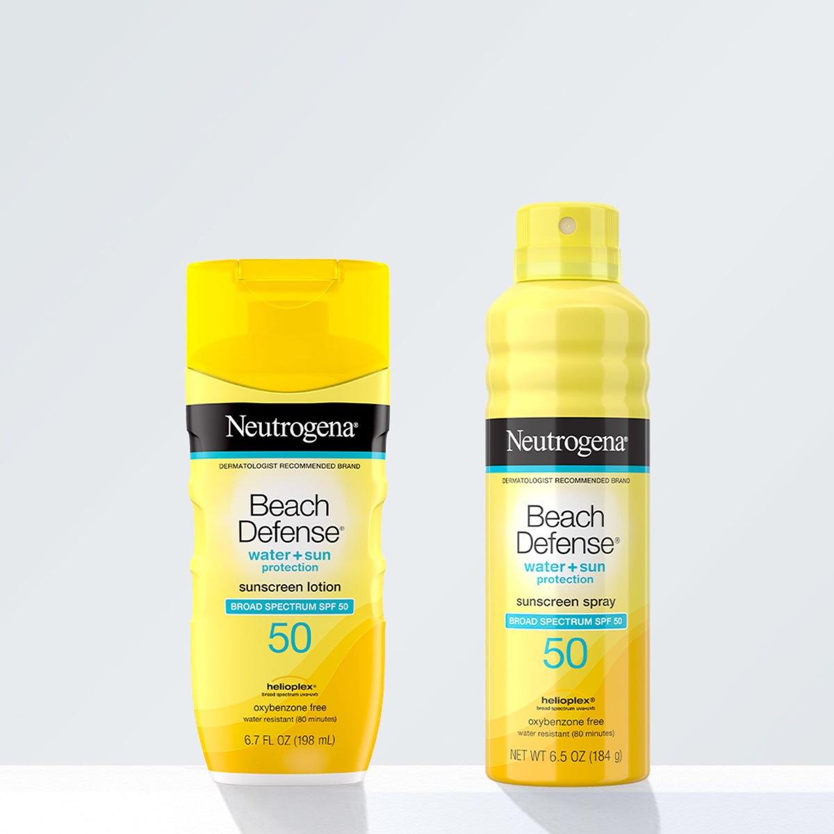 Neutrogena Beach Defense Sunscreen Lotion SPF 50, 6.7 fl oz