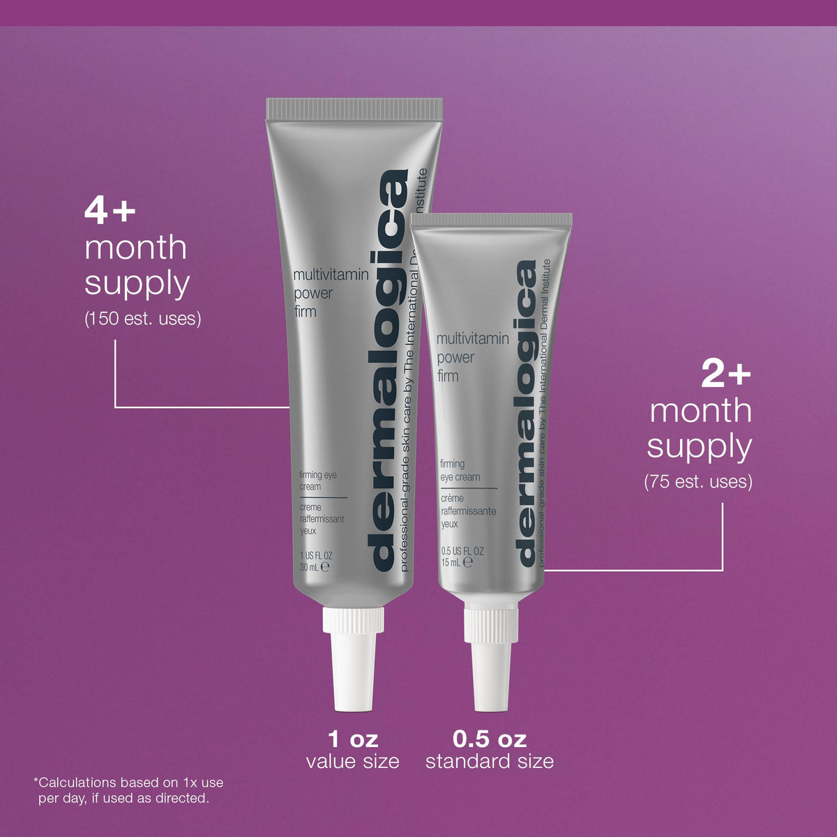 Dermalogica MultiVitamin Power Firm, Eye Cream for Wrinkles, 0.5 Fl Oz