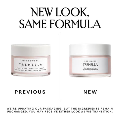 HERBIVORE Tremella Gel Face Cream | Lightweight, Silky Hydration, 1.7 oz