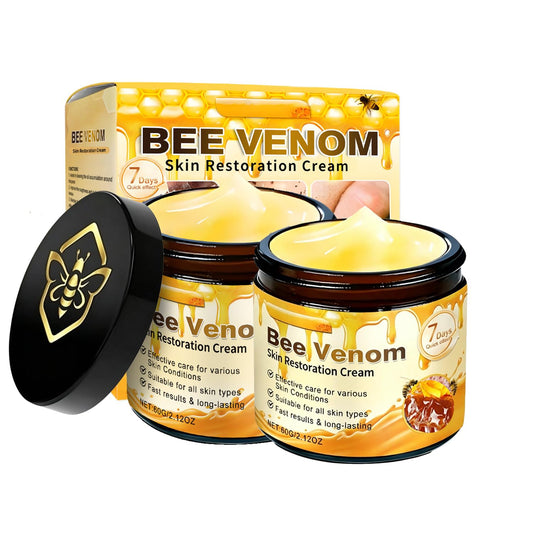 nvyue Bee Venom Skin Restoration Cream, 2.12OZ, 2Pcs