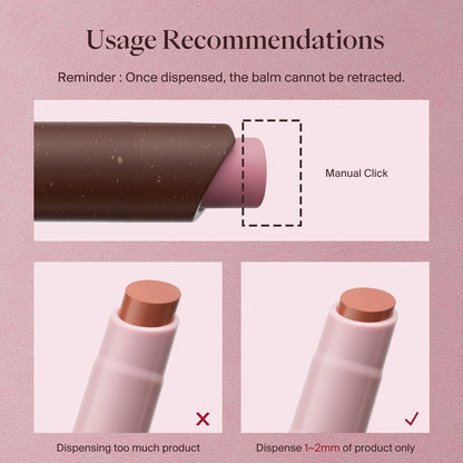 Joocyee Velvet Rouge Matte Lipstick Pencil Lightweight Red Brown