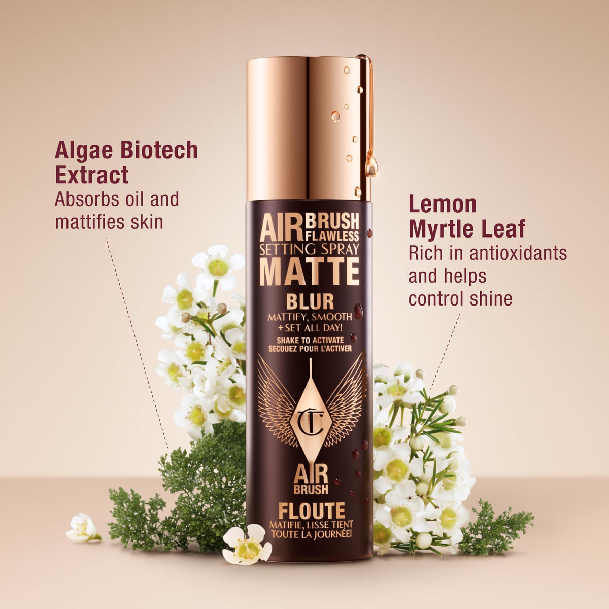 Charlotte Tilbury Airbrush Flawless Matte Setting Spray – Waterproof