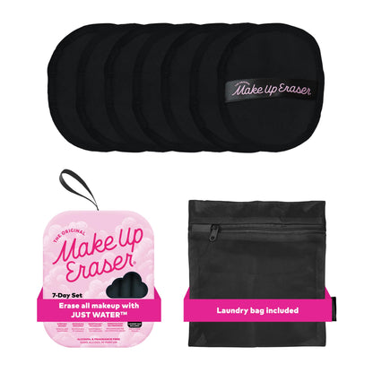 The Original MakeUp Eraser 7-Day Set, Chic Black