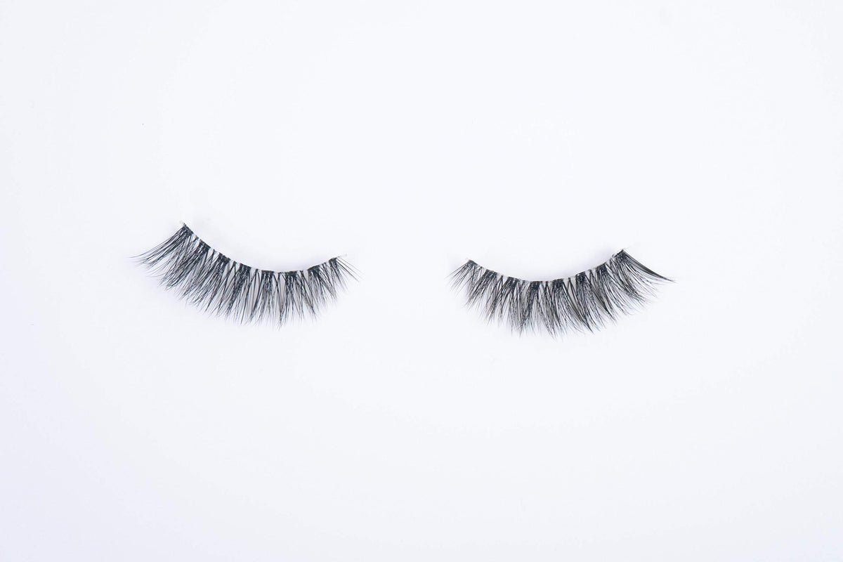 Ardell Faux Mink Demi Wispies - Lightweight Volumizing Strip Lashes, Natural-Looking False Eyelashes, Knot-Free with Invisiband, Black, 2 Pairs