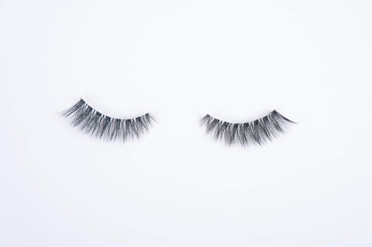 Ardell Faux Mink Demi Wispies - Lightweight Volumizing Strip Lashes, Natural-Looking False Eyelashes, Knot-Free with Invisiband, Black, 2 Pairs