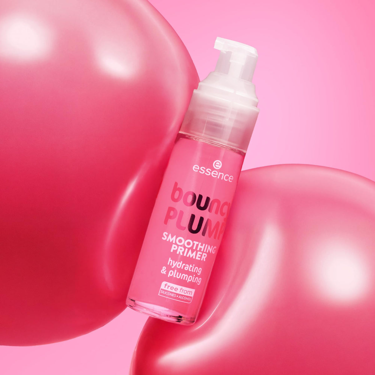 essence Bouncy Plump Smoothing Primer, Hydrating Face Primer Makeup Gel