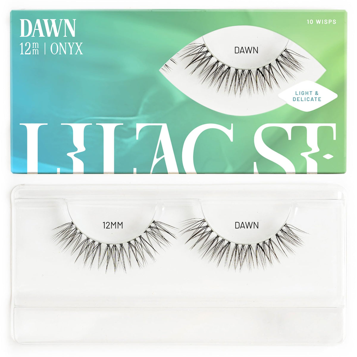 Lilac St Natural Lash Clusters for DIY Lash Extensions, Dawn, 12mm