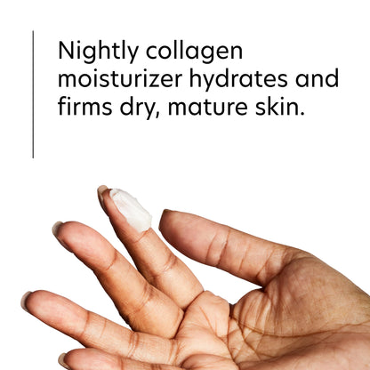 PCA SKIN Collagen Hydrator Night Cream, Dry and Mature Skin, 1.7 oz