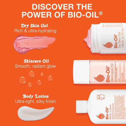 Bio-Oil Dry Skin Gel Moisturizer, Vitamin B3, Face & Body, 6.7 fl oz